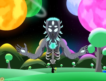 Terraria лунный лорд арт