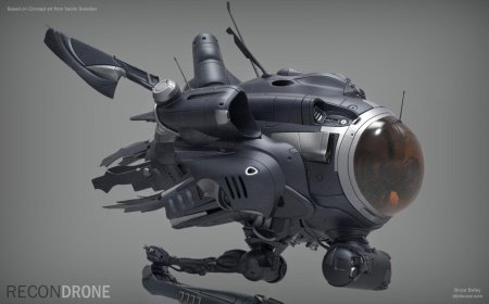 Sci fi дрон