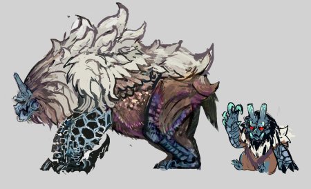 Monster hunter концепт арт