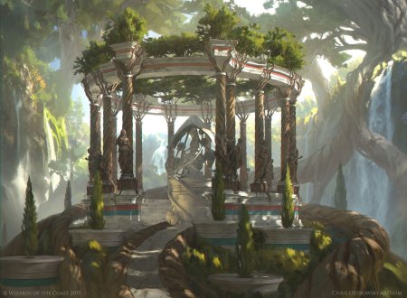 Magic the gathering храм арт