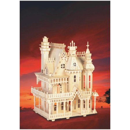 Сборная деревянная модель wooden toys кукольный домик