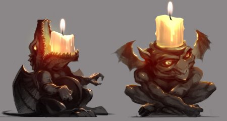 Свеча game art