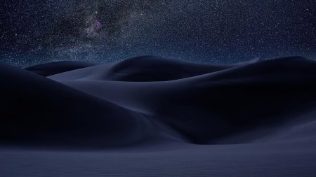 Пустыня ночь