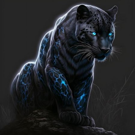 Черная пантера ягуар