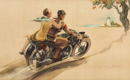 Мотоциклы в ретро стиле