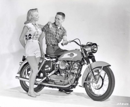 Harley davidson sportster 1957