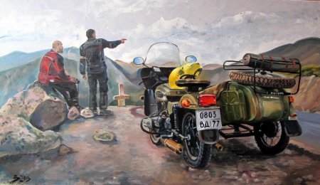 Мотоарт художники дэвид уль