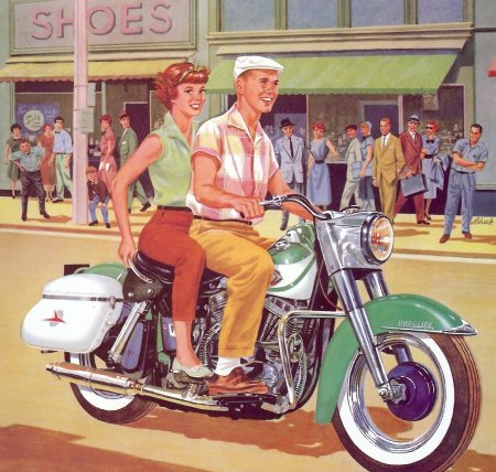 Харлей дэвидсон 1960