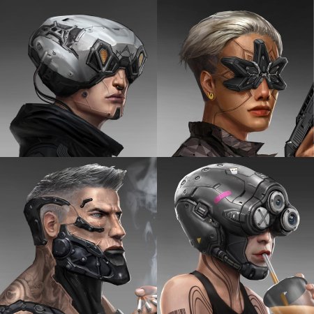Киберпанк 2077 концепт арт