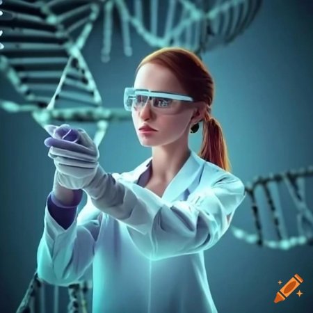 Scientist in lab