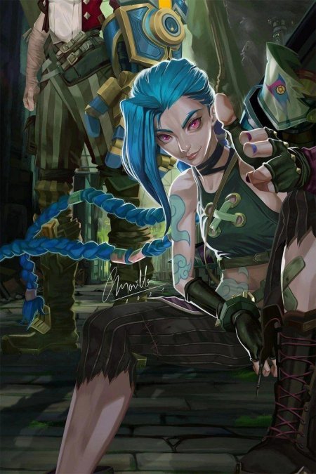 Джинкс league of legends