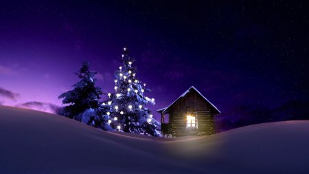 Новогодние пейзажи