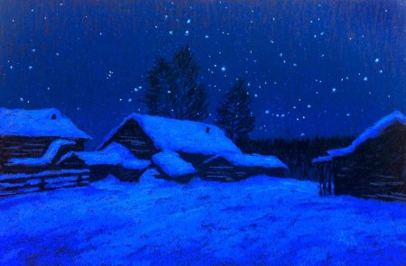 Художник алексей зуев ночь