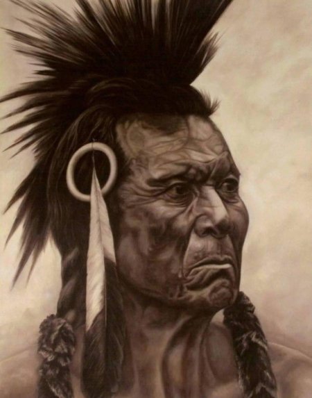 Michael schreck art индейцы