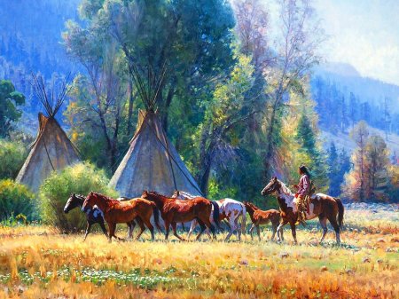 Художник-ковбой martin grelle