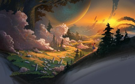 Фэнтези пейзаж