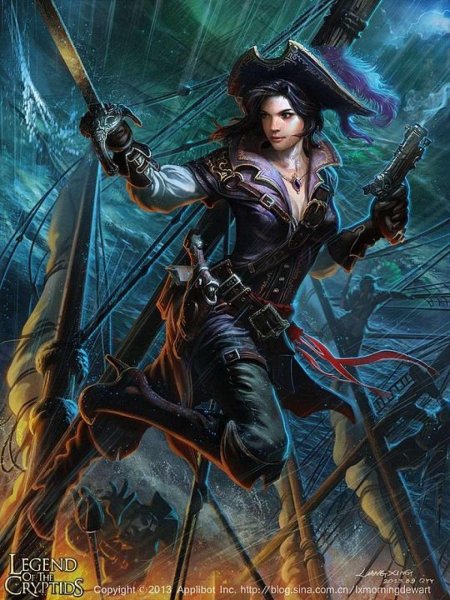 Legend of the cryptids пираты