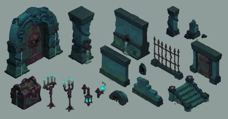 Isometric для игр 2д королевство