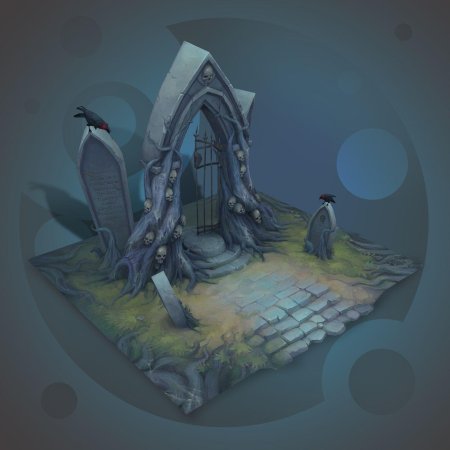 Кладбище варкрафт 3