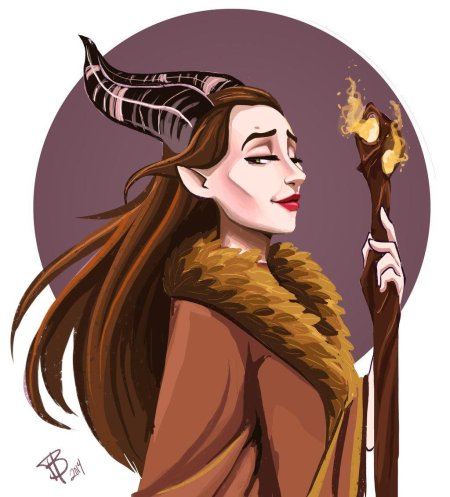 Малефисента art