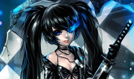 Black rock shooter катана