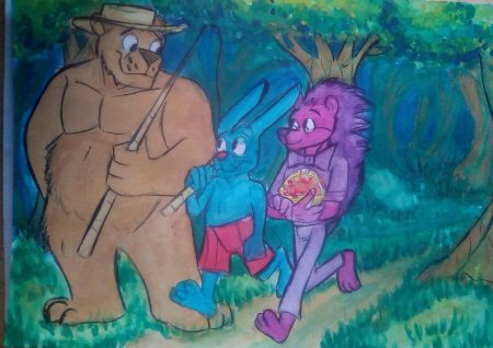 Арт смешарики