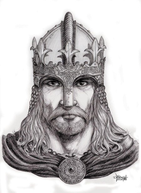 Рисунки викингов
