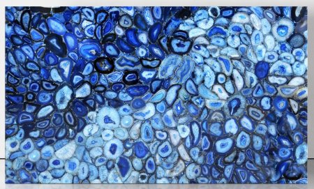 Blue agate камень