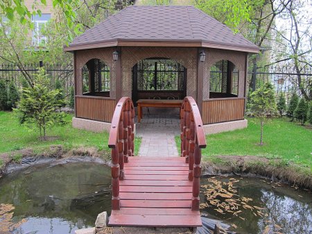 Шестигранной садовой беседки du183
