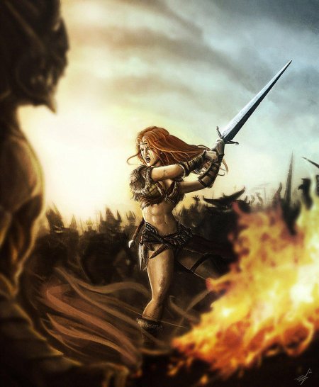 Diablo 3 варвар арт