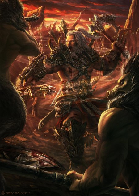 Diablo 3 barbarian