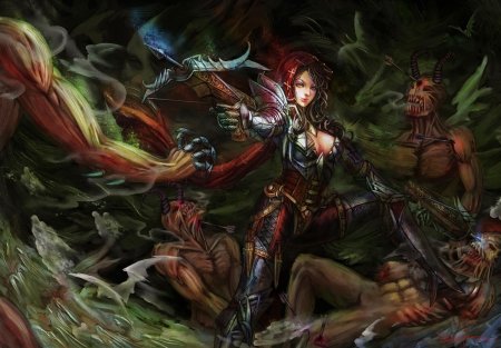 Охотница на демонов diablo 3