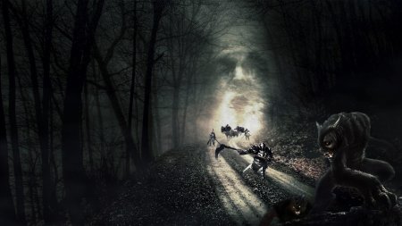 Призрак в лесу