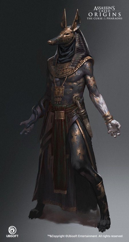 Assassins creed origins анубис костюм