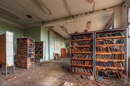Заброшенная библиотека виноградово