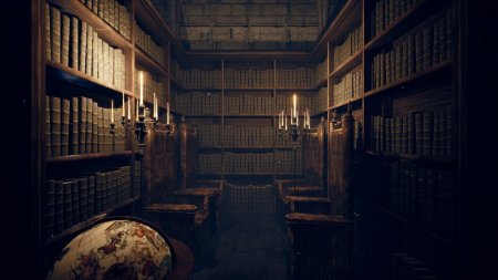 Библиотека dark academia