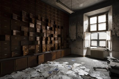 Заброшенная психиатрическая больница в италии