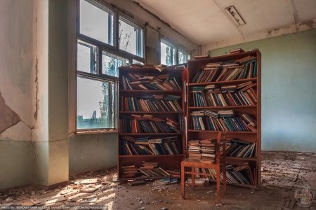 Заброшенная библиотека виноградово