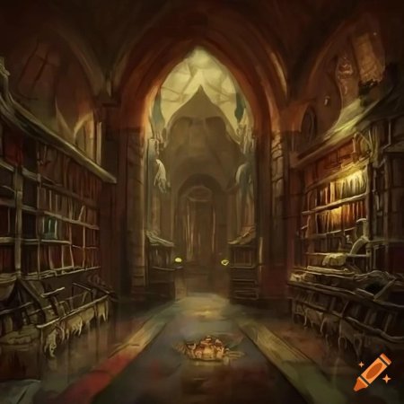Гарри поттер хогвартс библиотека