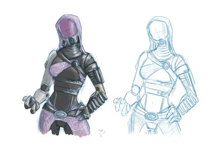 Mass effect тали зора