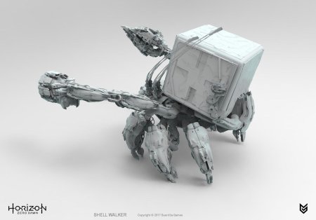 Horizon zero dawn роботы