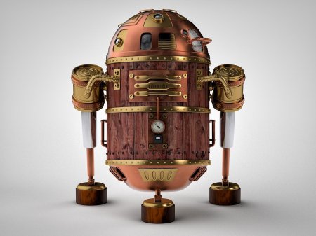 Робот r2d2 стимпанк