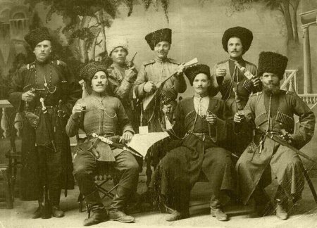 Терские казаки станицы калиновская