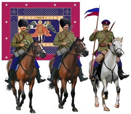 Уральские казаки 1904