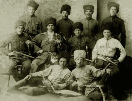 Казаки станицы хоперская