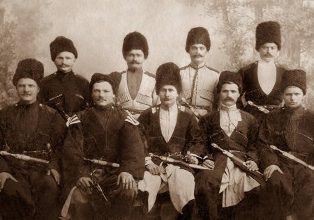 Терские казаки станицы калиновская
