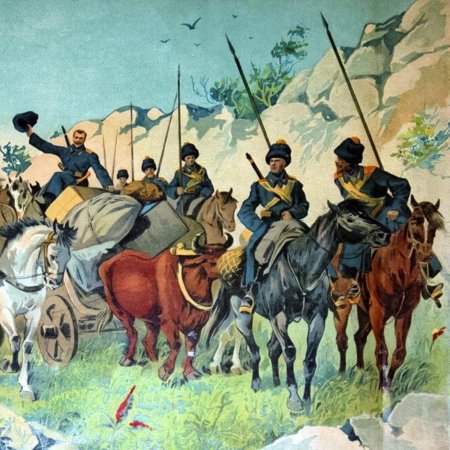 Русско-японская война 1904-1905 казаки