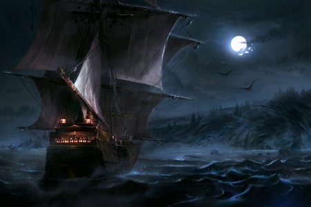 Пиратский корабль