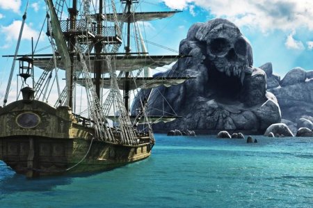 Корабль из пиратов карибского моря летучий голландец