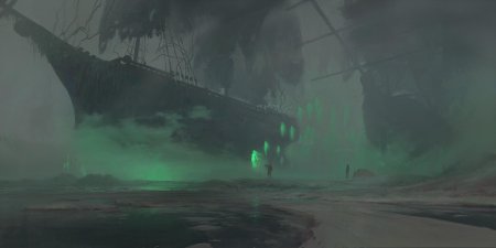 Летучий голландец корабль призрак пираты карибского моря